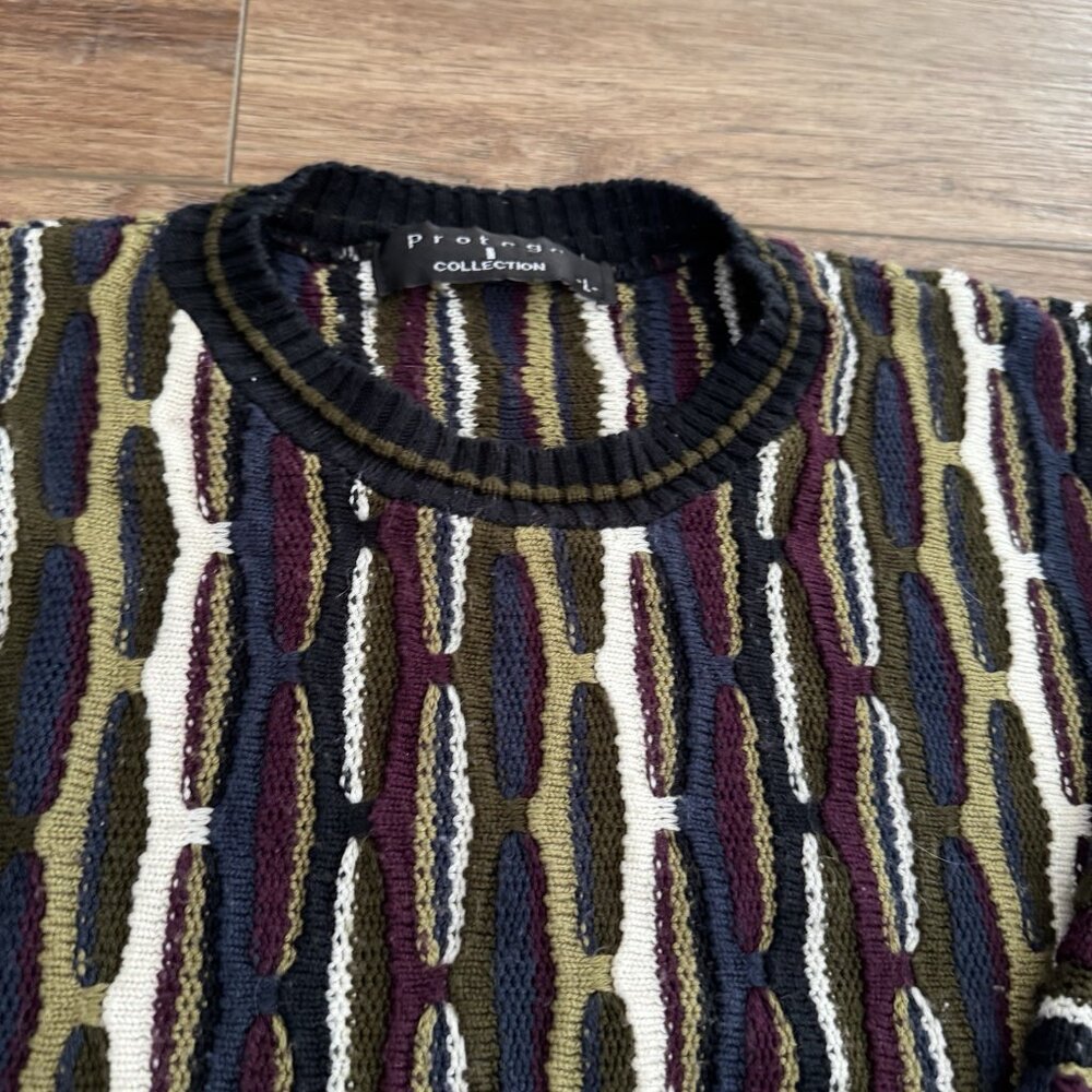 Vintage Protege Knit Sweater Coogie Style - Picture 2 of 7